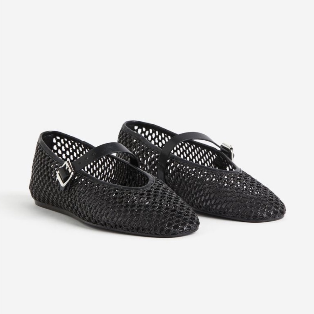 H&M Woven Braided Flats